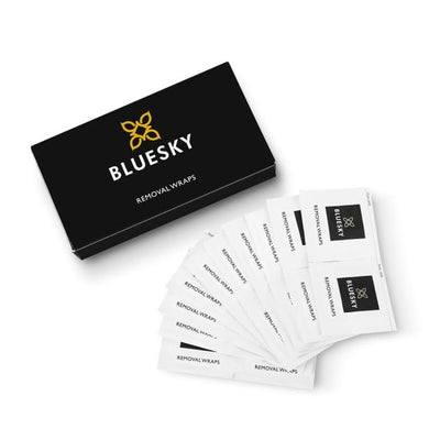 Bluesky Acetone Gel Polish Remover Wraps 20 Pack