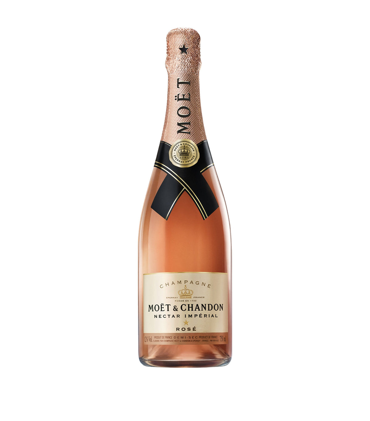 Moët & Chandon rosé champagne 75cl, imported from the UK