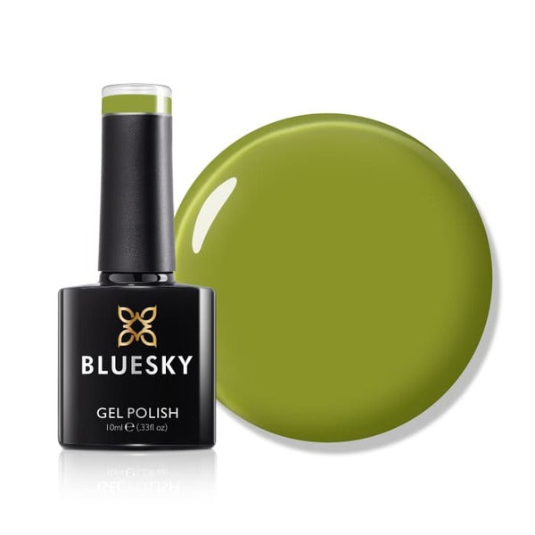 Bluesky Gel Polish Funny Money Olive Green - British product