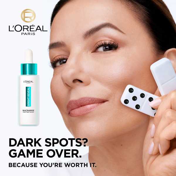 L'Oreal Bright Reveal Dark Spot Serum 30ml, UK version