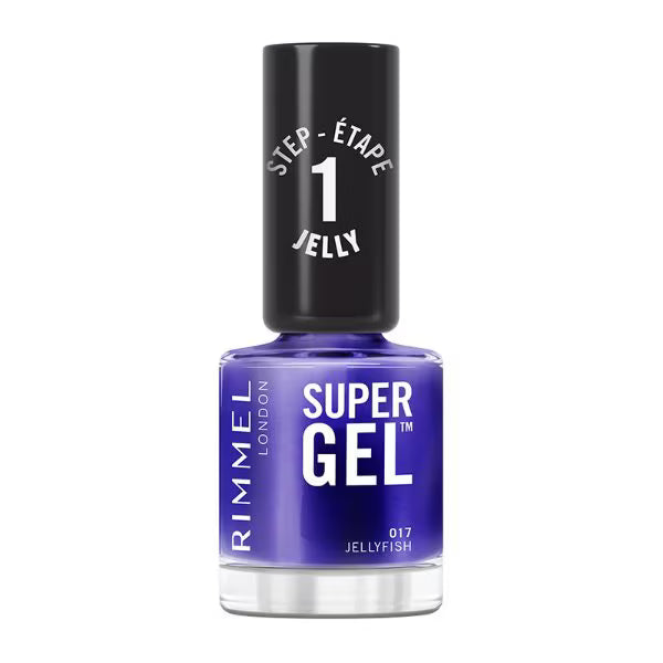 Rimmel Super Gel Jelly Nail Polish 017 Jellyfish, imported from the UK