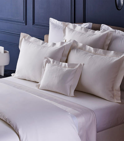 Yves Delorme Couture Egyptian Cotton Prodige Double Bottom Flat Sheet 240cm x 320cm