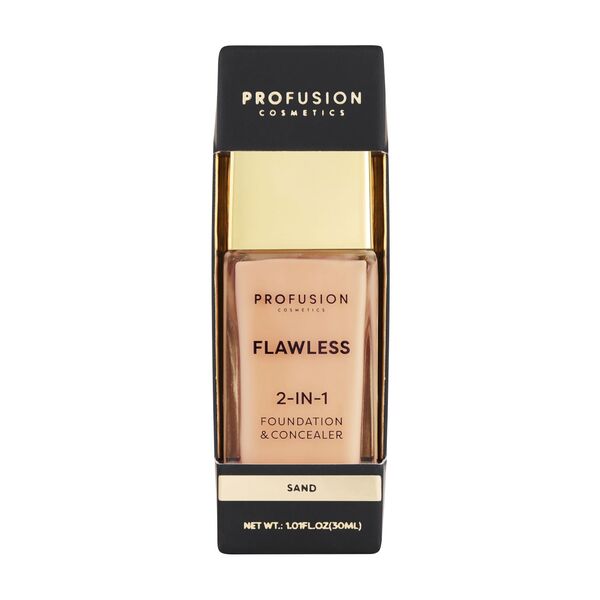 Profusion Cosmetics foundation Sand shade (British brand)