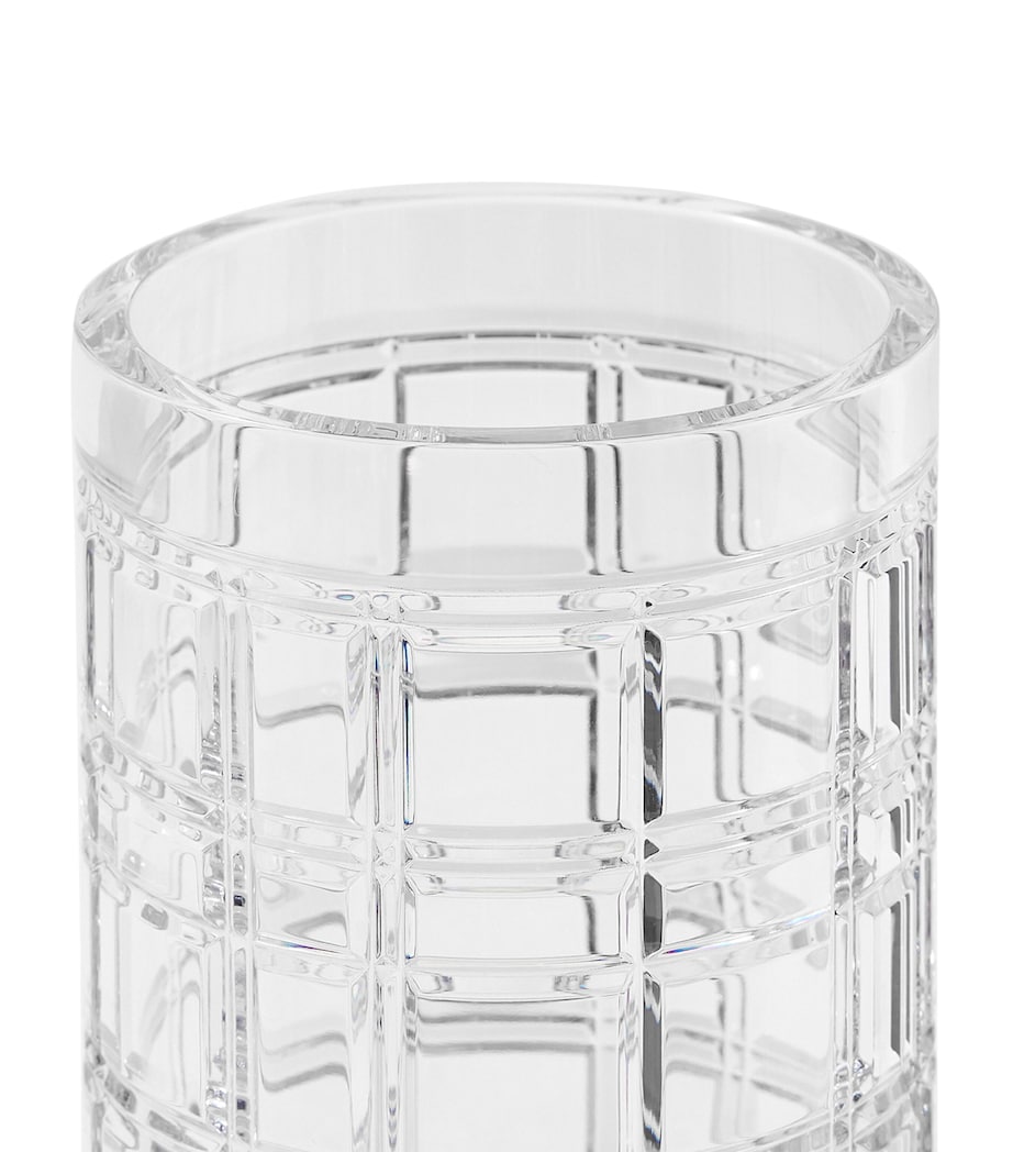 Ralph Lauren Home Large Hudson Plaid vase 28.5cm, imported from the UK
