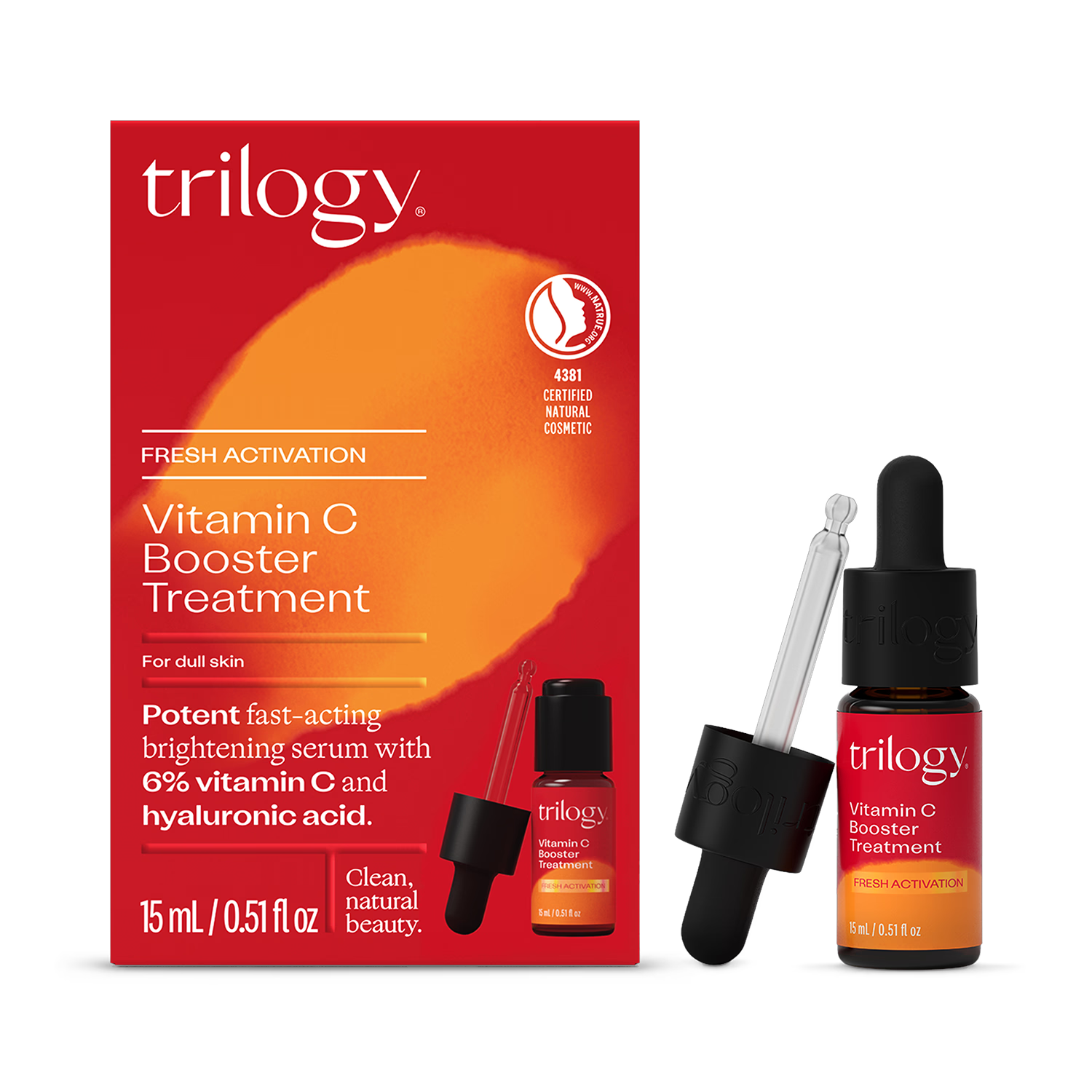 Trilogy Vitamin C Booster Treatment Serum 15ml, imported from the UK