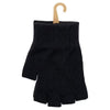 Superdrug fingerless gloves black (British brand)