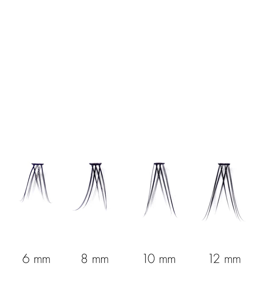 Sweed individual false eyelashes set with varying lengths (British brand)