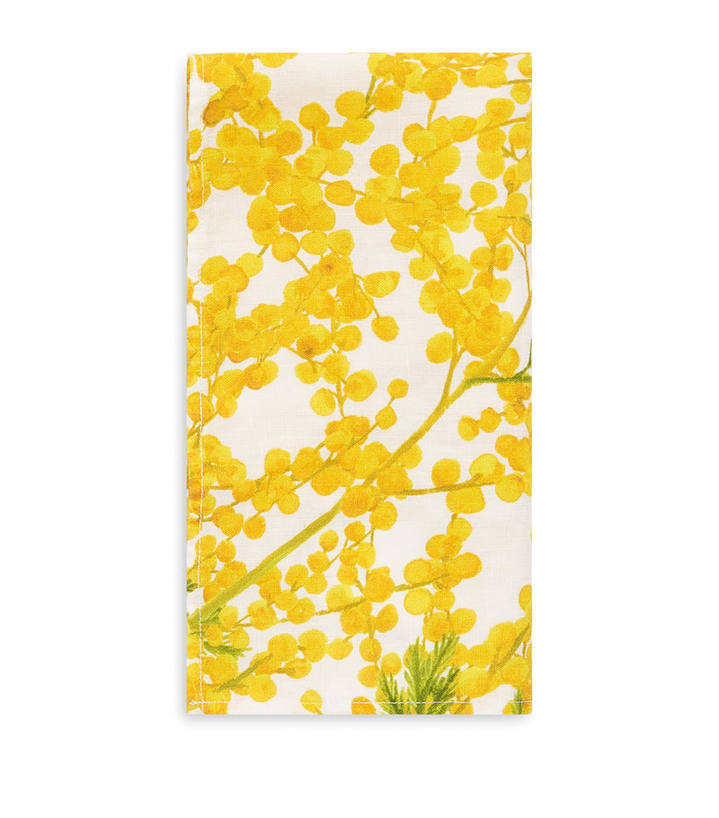Summerill & Bishop Linen Mimosa Napkin (50cm x 50cm)