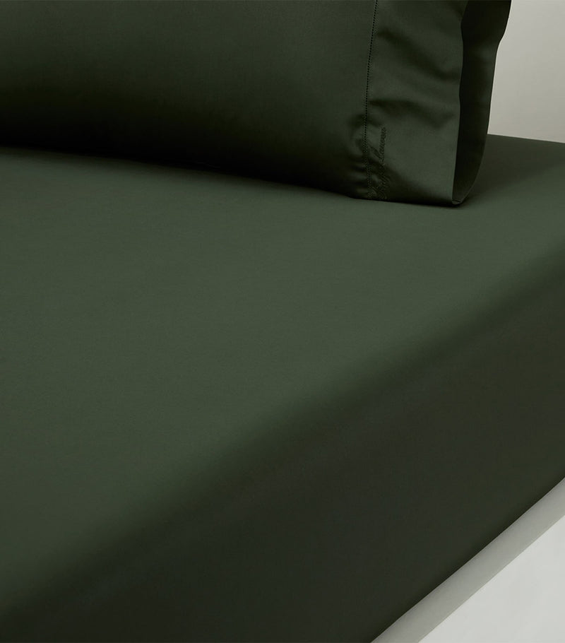 Ralph Lauren Home Cotton RL624 Double Fitted Sheet (140cm x 200cm)