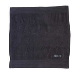 Obvs Organic Cotton Face Cloth Black 34x34cm, imported from the UK