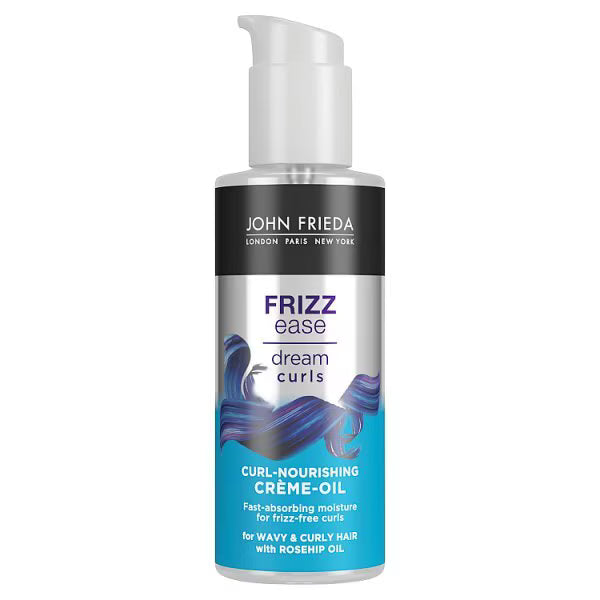 John Frieda Dream Curls Nourish Creme Oil 100ml, imported from the UK