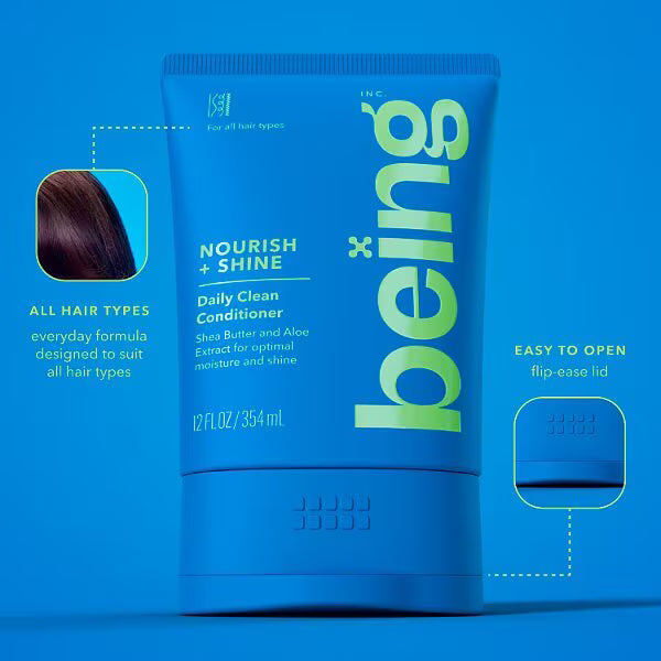 Being Daily Conditioner Nourish Plus Shine 354ml - British product