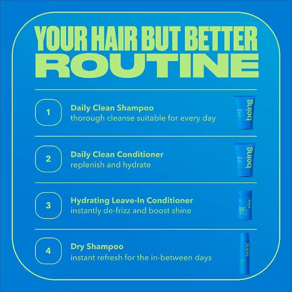 Being Daily Conditioner Nourish Plus Shine 354ml - British product