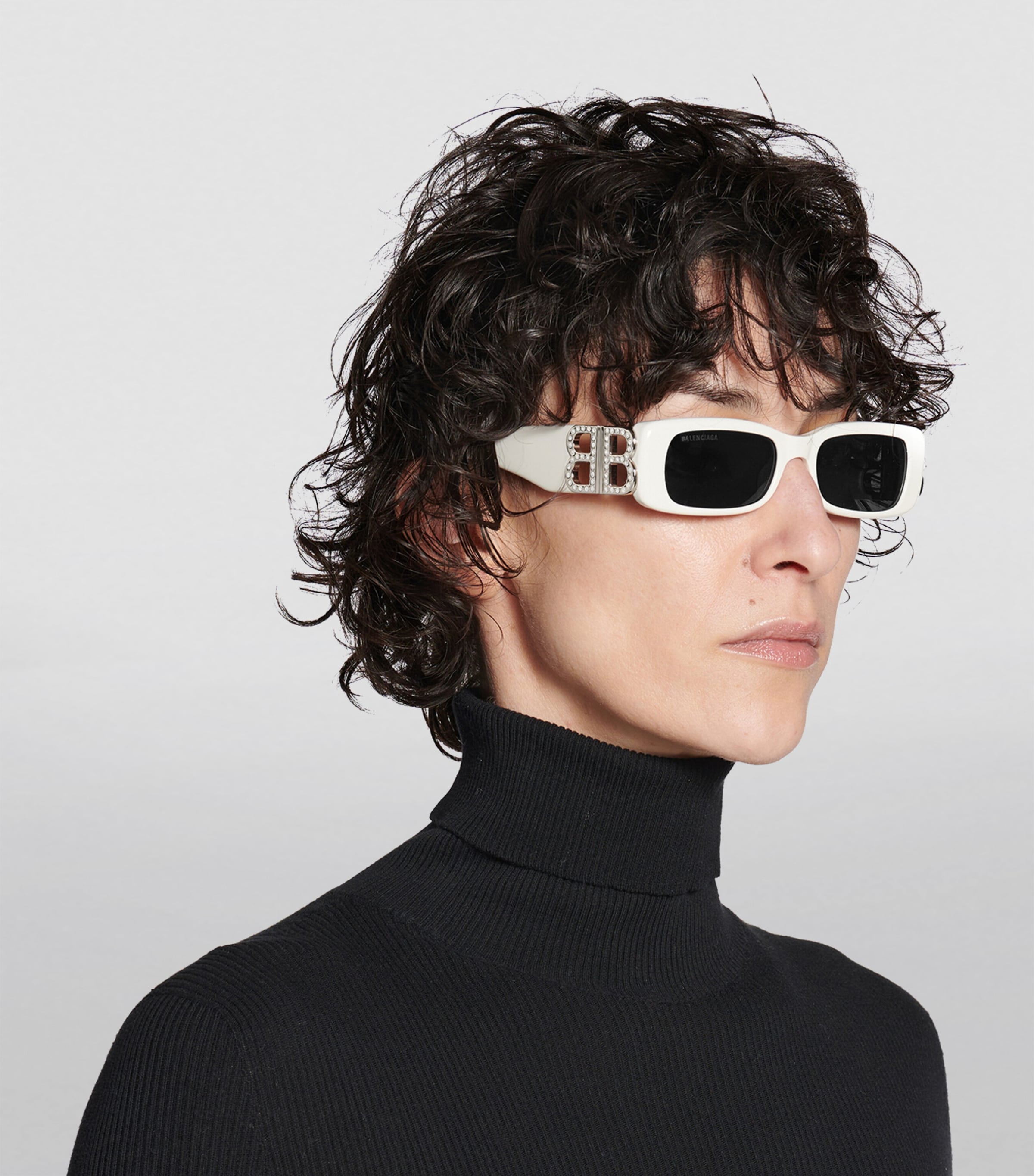 Balenciaga Dynasty rectangle sunglasses - British product