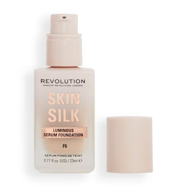 Revolution Skin Silk Serum Foundation F6 shade imported from the UK