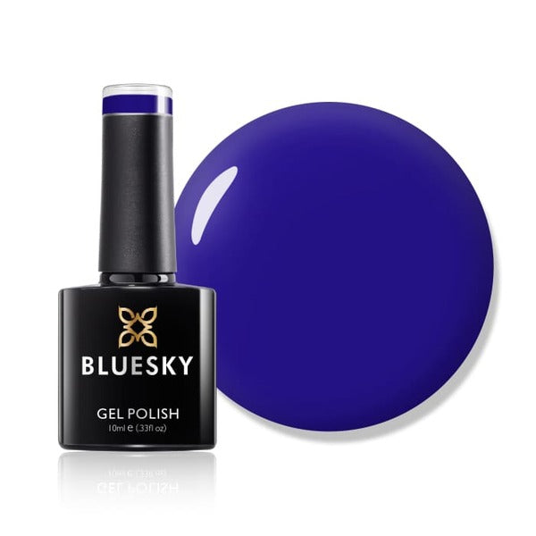 Bluesky midnight gel polish navy color - British product