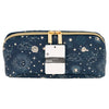 Superdrug Navy Stars Expandable Cosmetic Bag (British brand)