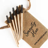 Serenity Hue brow spoolies and pouch kit (British brand)