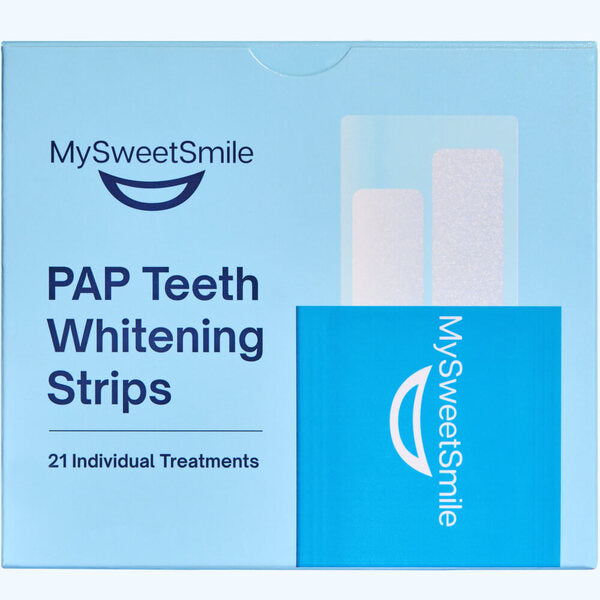 MySweetSmile teeth whitening strips 21 treatments imported from the UK