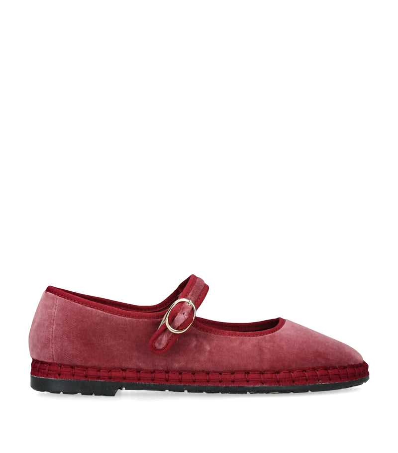 Flabelus Velvet Theresa espadrilles - British product