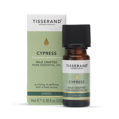 Tisserand Cypress Wild Crafted Pure Essential Oil 9ml
