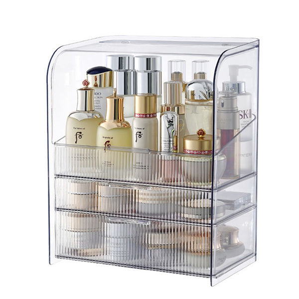 Livingandhome 3-Tier Cosmetic Storage Organizer 31cm, imported from the UK