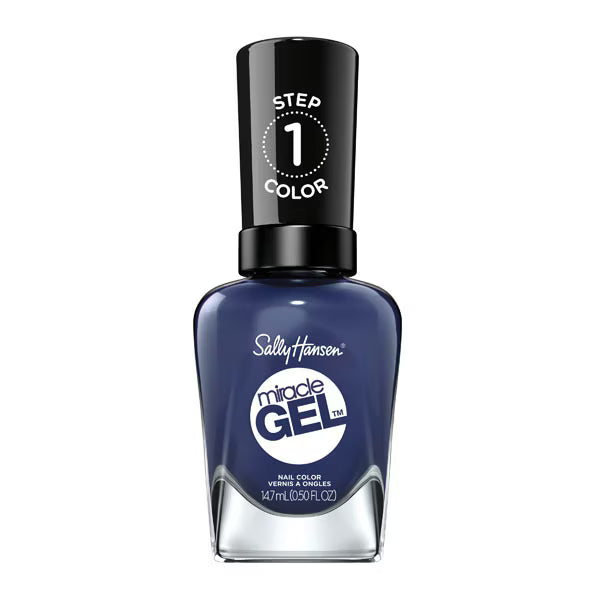 Sally Hansen Miracle Gel Midnight Mod nail polish (British brand)