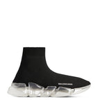 Knitted Sneakers with Ergonomic Sole and Lace-Up Fastening