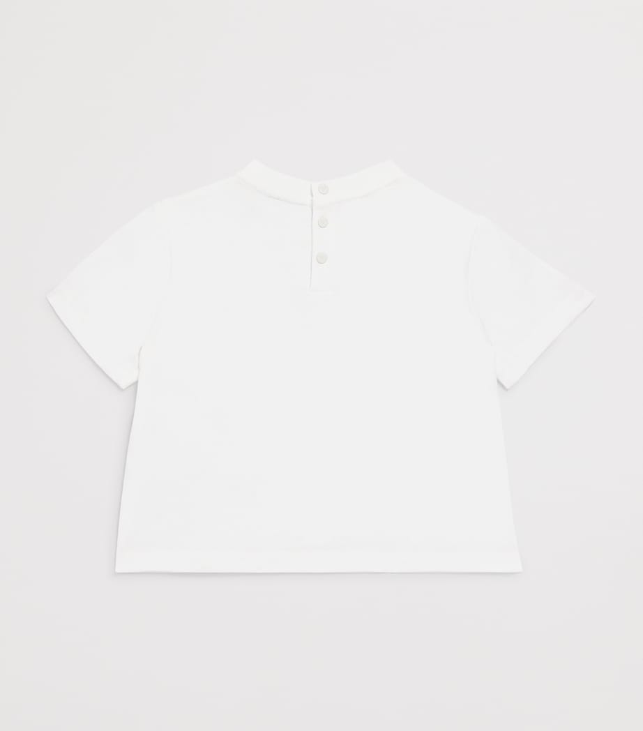 Emporio Armani Kids Cotton Jersey Patch T-shirt 6-36 months - British product