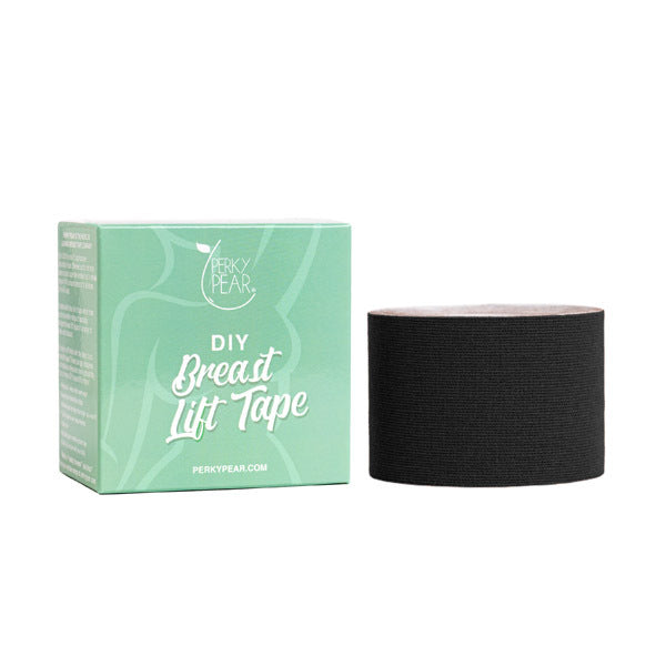 Perky Pear Boob Tape Black 5 Metre Roll, imported from the UK