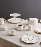 Wedgwood Gold-Trim Gio rice bowl 12.5cm (British brand)