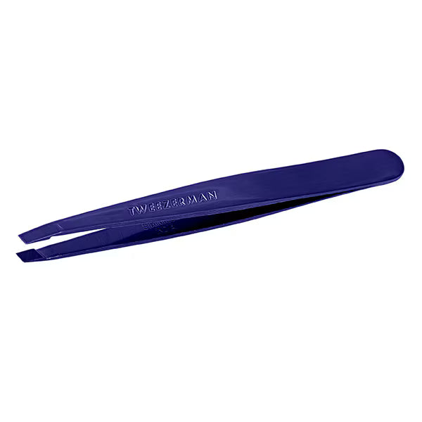 Tweezerman Slant Tweezer Cobalt Blue Full Size - British product