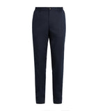 Slim-Fit Coloured Denim Biker Trousers with Multiple Zipped Pockets