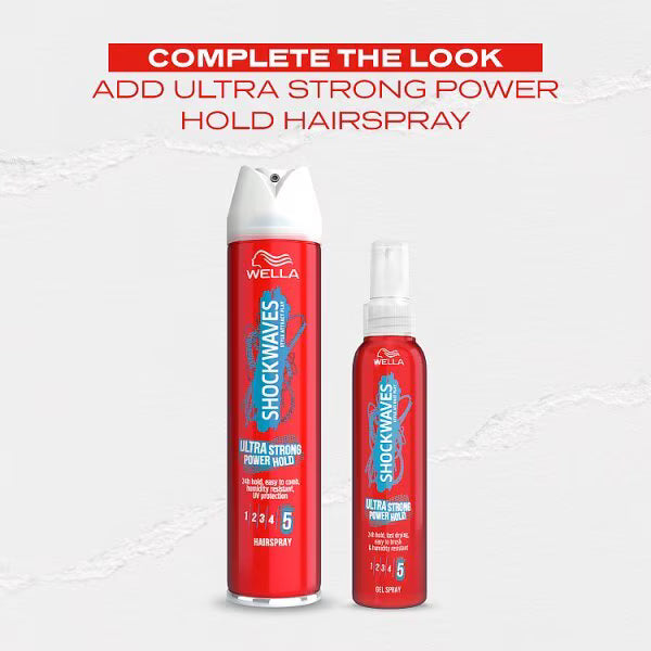 Wella Shockwaves gel spray 150ml (British brand)
