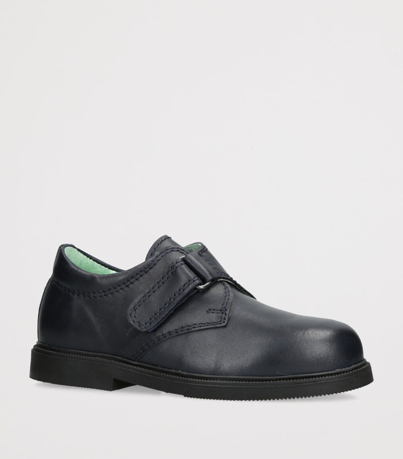 Papouelli Leather Fergus school shoes, imported from the UK