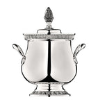 Christofle Silver-Plated Malmaison Covered Sugar Bowl