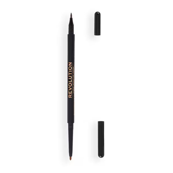 Revolution Felt & Kohl Eyeliner Brown, imported from the UK