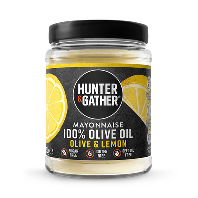 Hunter & Gather Olive & Lemon Mayonnaise Made with Olive Oil 250g