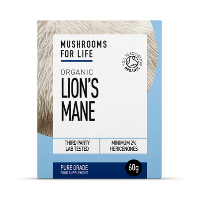 Mushrooms For Life Organic Lion's Mane Extract Powder 60g