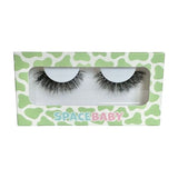 Space Baby Shut The Fluff Up strip lashes for eyes (British brand)