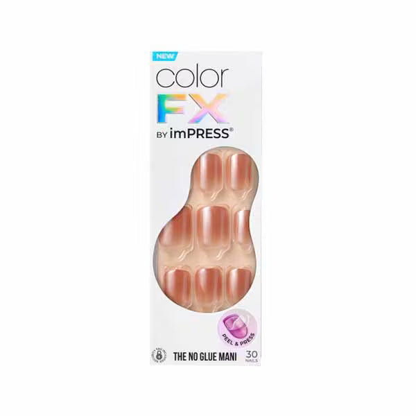 DNR Kiss Impress press-on nails neutral 33 pack - British product