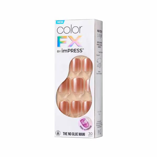 DNR Kiss Impress press-on nails neutral 33 pack - British product