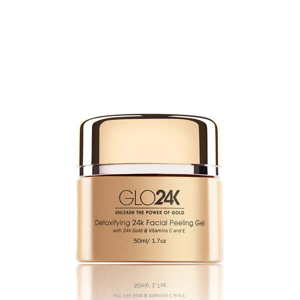 GLO4K Detoxifying 24k Gold Facial Peeling Gel Scrub, UK version
