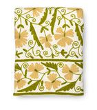 Maison Margaux Cotton Suzani tablecloth 180cm x 300cm, imported from the UK