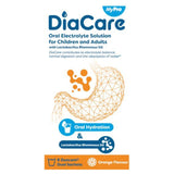 Diacare Oral Electrolyte Solution for Children &amp;amp; Adults Orange Flavour 6x6.5g