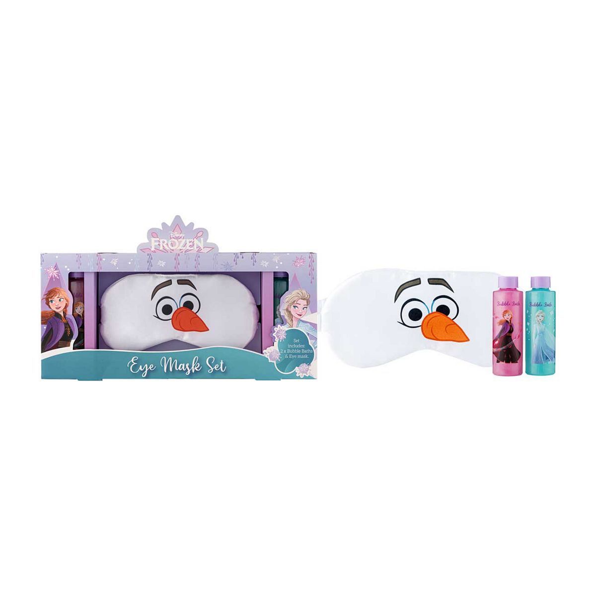 Disney Frozen Bath and Eye Mask Set