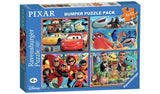 Disney Pixar 4x42 Piece Bumper Pack Jigsaw Puzzle