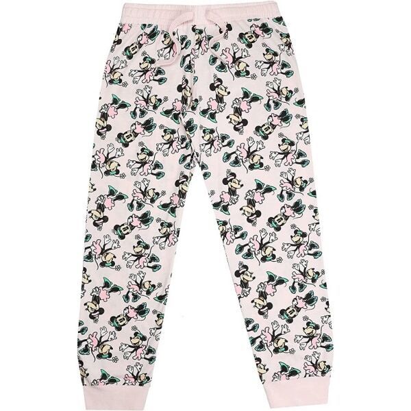 Disney Womens Good Vibes Minnie Mouse Long Pyjama Set (L)