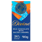 Divine 38% Milk Chocolate with Toffee &amp;amp; Sea Salt   90g