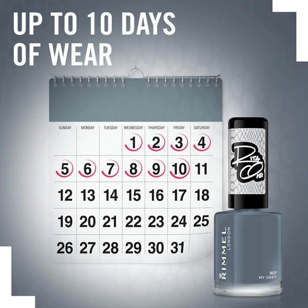 DNR RIMMEL DNR RIMMEL ORA 60 SECS N/P 807 MY GREY